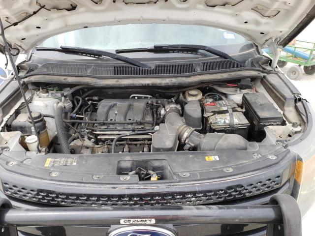 1FM5K8AR1FGA56925 - 2015 FORD EXPLORER POLICE INTERCEPTOR WHITE photo 12