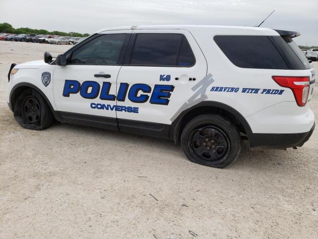 1FM5K8AR1FGA56925 - 2015 FORD EXPLORER POLICE INTERCEPTOR WHITE photo 2