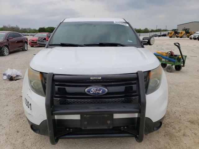 1FM5K8AR1FGA56925 - 2015 FORD EXPLORER POLICE INTERCEPTOR WHITE photo 5