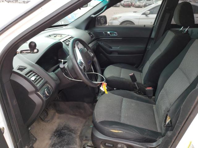 1FM5K8AR1FGA56925 - 2015 FORD EXPLORER POLICE INTERCEPTOR WHITE photo 7