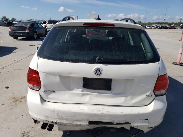 3VWPL7AJXEM606381 - 2014 VOLKSWAGEN JETTA TDI WHITE photo 6