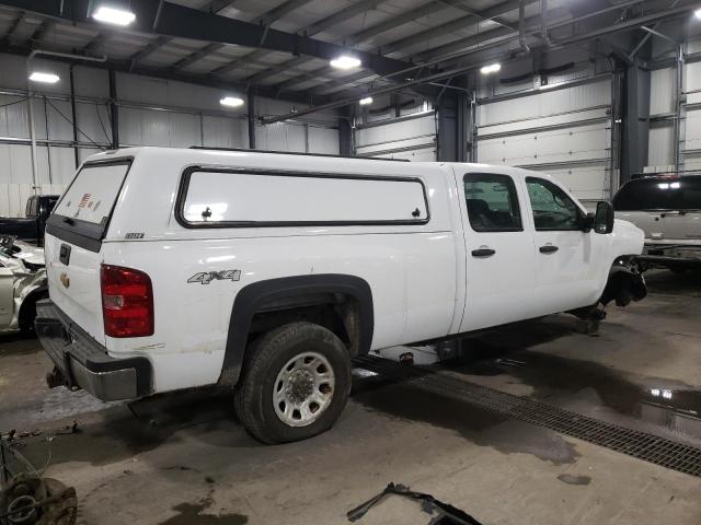 1GC4KZCG9EF120232 - 2014 CHEVROLET SILVERADO K3500 WHITE photo 3