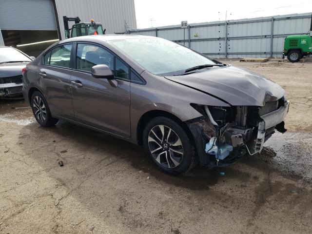 2HGFB2F85EH556774 - 2014 HONDA CIVIC EX GRAY photo 4