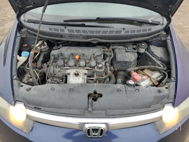 2HGFA16387H034161 - 2007 HONDA CIVIC DX BLUE photo 11