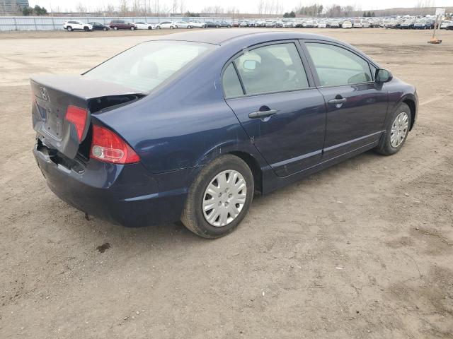 2HGFA16387H034161 - 2007 HONDA CIVIC DX BLUE photo 3