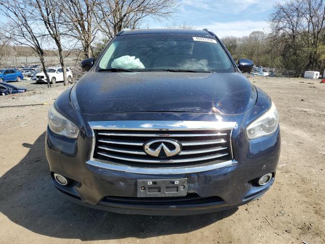 5N1AL0MM1FC544857 - 2015 INFINITI QX60 BLUE photo 5