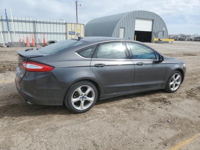 3FA6P0HD4GR341222 - 2016 FORD FUSION SE GRAY photo 3