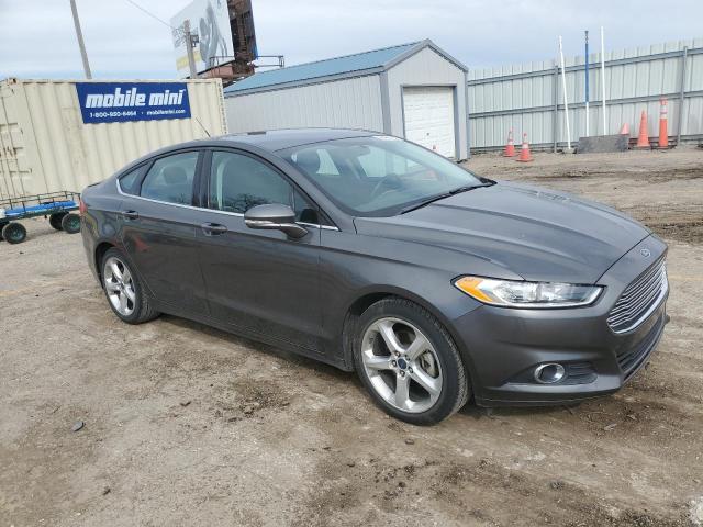 3FA6P0HD4GR341222 - 2016 FORD FUSION SE GRAY photo 4