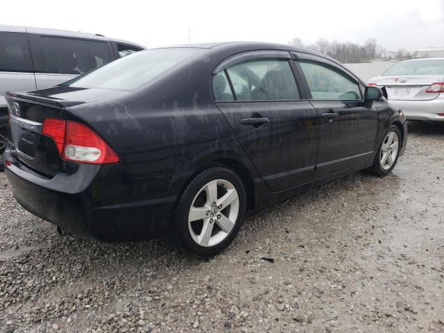 19XFA1F63BE038292 - 2011 HONDA CIVIC LX-S Noir photo 3