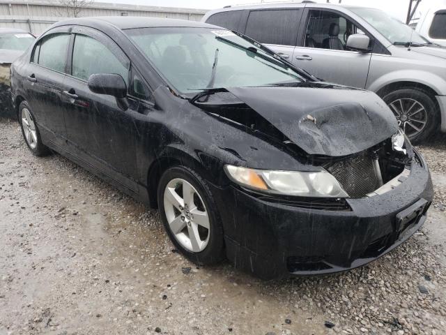 19XFA1F63BE038292 - 2011 HONDA CIVIC LX-S Noir photo 4