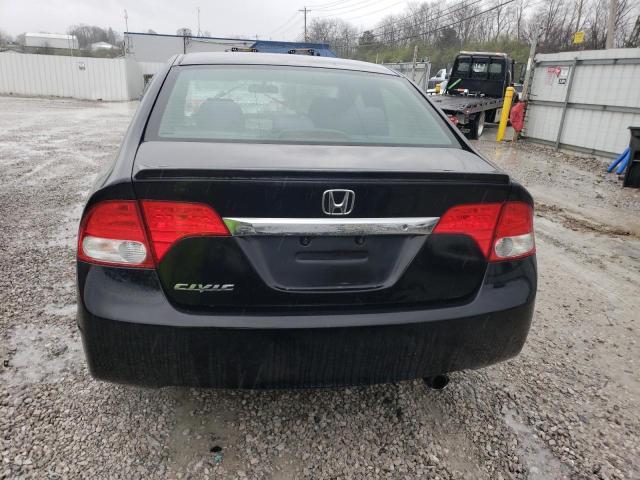 19XFA1F63BE038292 - 2011 HONDA CIVIC LX-S Noir photo 6