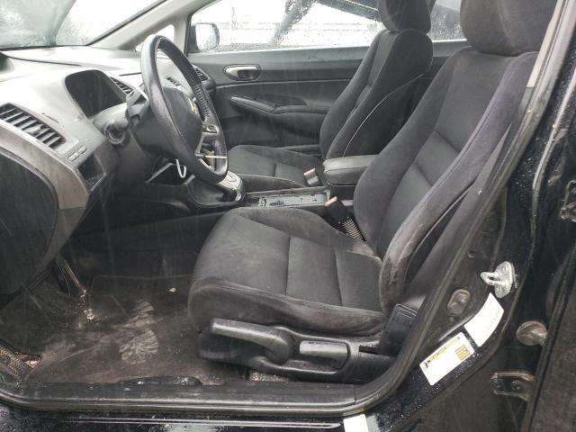 19XFA1F63BE038292 - 2011 HONDA CIVIC LX-S Noir photo 7