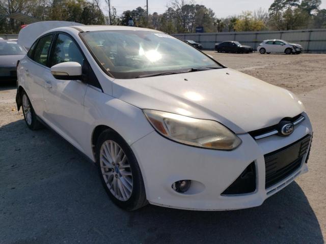 1FAHP3H29CL172140 - 2012 FORD FOCUS SEL WHITE photo 4