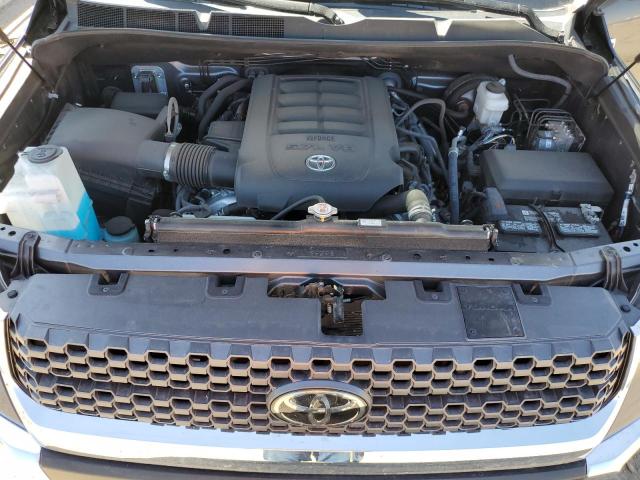 5TFUY5F18LX920686 - 2020 TOYOTA TUNDRA DOUBLE CAB SR/SR5 GRAY photo 11