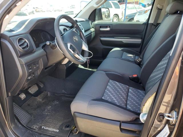 5TFUY5F18LX920686 - 2020 TOYOTA TUNDRA DOUBLE CAB SR/SR5 GRAY photo 7