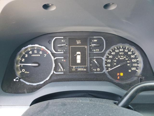 5TFUY5F18LX920686 - 2020 TOYOTA TUNDRA DOUBLE CAB SR/SR5 GRAY photo 9