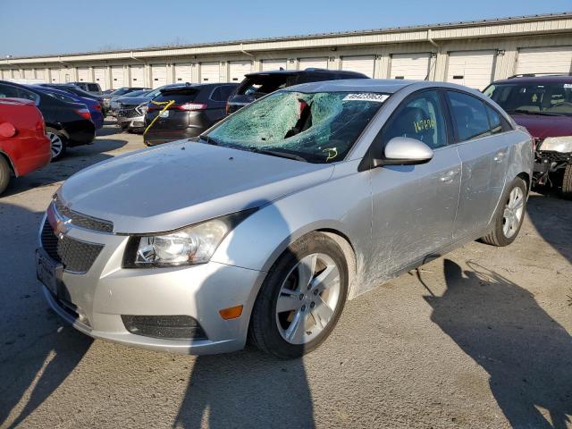 1G1P75SZ6E7100260 - 2014 CHEVROLET CRUZE SILVER photo 1