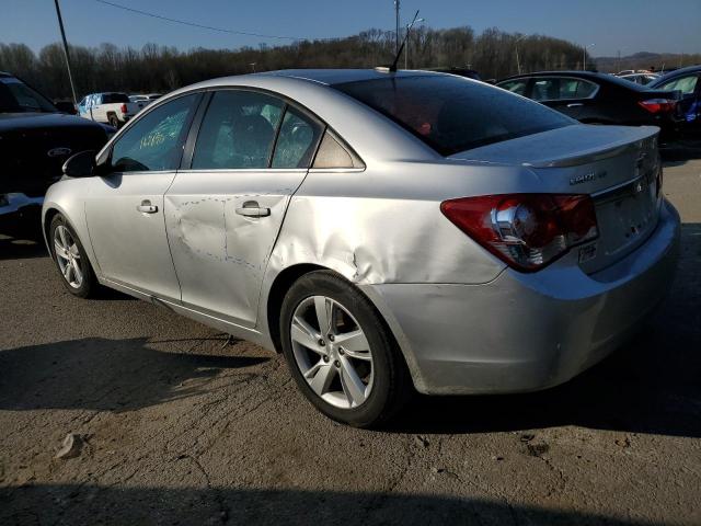 1G1P75SZ6E7100260 - 2014 CHEVROLET CRUZE SILVER photo 2