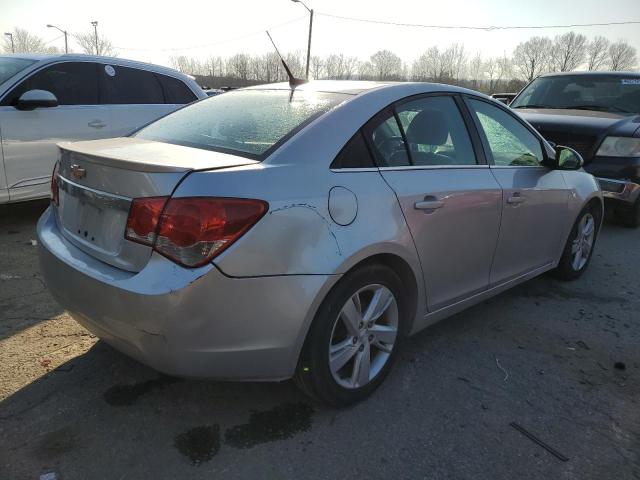 1G1P75SZ6E7100260 - 2014 CHEVROLET CRUZE SILVER photo 3