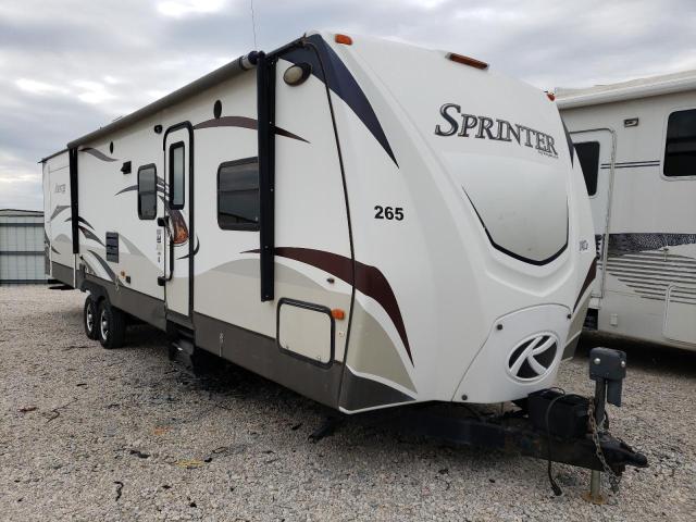 4YDT32321D1530617 - 2013 KEYSTONE SPRINTER TWO TONE photo 1