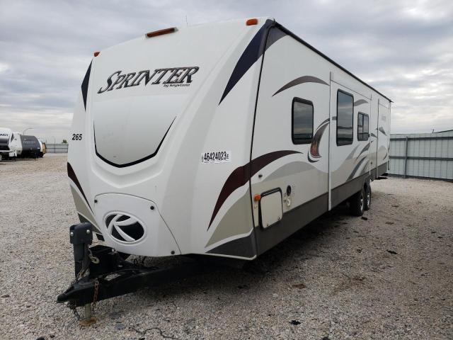 4YDT32321D1530617 - 2013 KEYSTONE SPRINTER TWO TONE photo 2