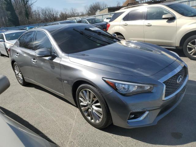 JN1EV7ARXKM554951 - 2019 INFINITI Q50 LUXE GRAY photo 4