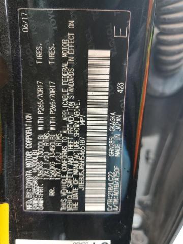 JTEBU5JR6H5465187 - 2017 TOYOTA 4RUNNER SR5/SR5 PREMIUM 黑色 照片 14