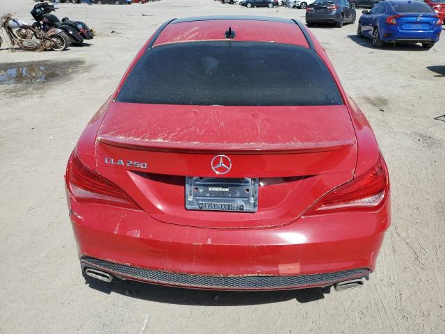 WDDSJ4EB0EN159642 - 2014 MERCEDES-BENZ CLA 250 RED photo 6