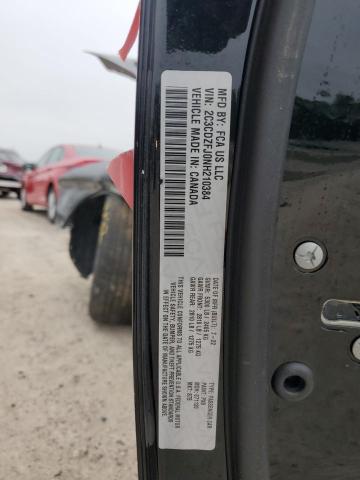 2C3CDZFJ0NH210384 - 2022 DODGE CHALLENGER R/T SCAT PACK BLACK photo 13