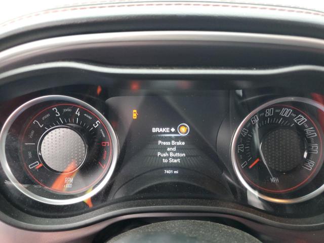 2C3CDZFJ0NH210384 - 2022 DODGE CHALLENGER R/T SCAT PACK BLACK photo 9