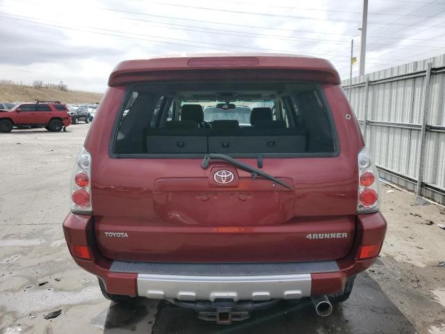 JTEBT14R658020983 - 2005 TOYOTA 4RUNNER SR5 MAROON photo 6