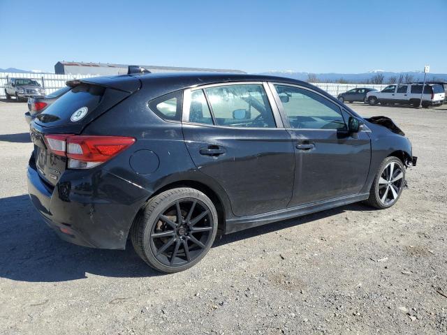 4S3GTAL64J3749184 - 2018 SUBARU IMPREZA SPORT BLACK photo 3