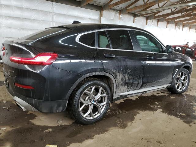 5UX33DT02N9N08267 - 2022 BMW X4 XDRIVE30I BLACK photo 3