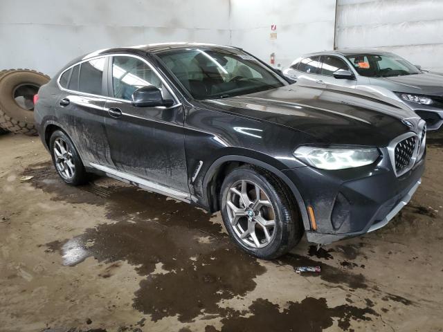 5UX33DT02N9N08267 - 2022 BMW X4 XDRIVE30I BLACK photo 4