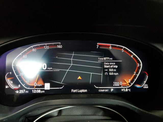 5UX33DT02N9N08267 - 2022 BMW X4 XDRIVE30I BLACK photo 9