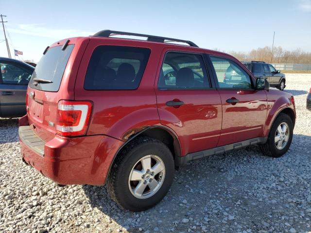 1FMCU9DG4BKB16205 - 2011 FORD ESCAPE XLT RED photo 3