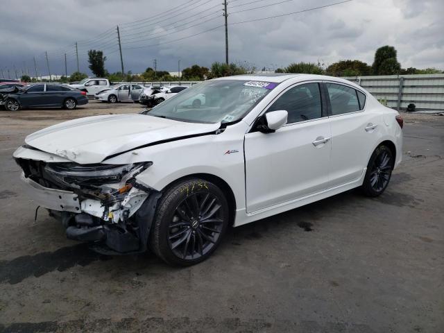 19UDE2F83LA011859 - 2020 ACURA ILX PREMIUM A-SPEC WHITE photo 1