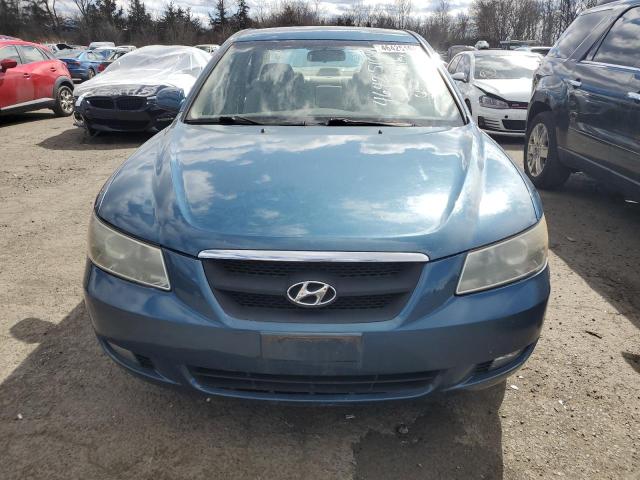 5NPEU46C16H120954 - 2006 HYUNDAI SONATA GLS BLUE photo 5