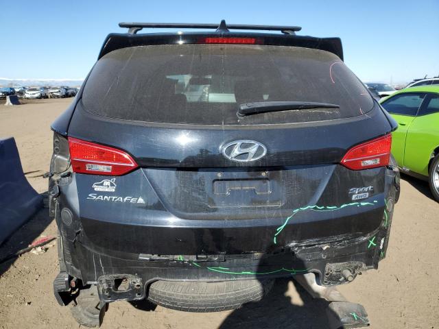 5XYZUDLB6DG117484 - 2013 HYUNDAI SANTA FE S BLACK photo 6