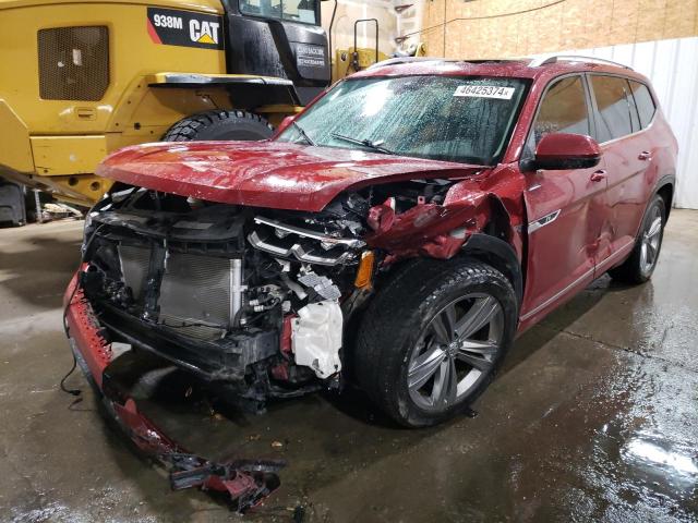 1V2RR2CA1JC574022 - 2018 VOLKSWAGEN ATLAS SEL BURGUNDY photo 1