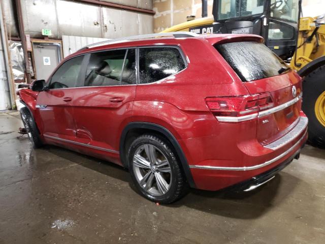 1V2RR2CA1JC574022 - 2018 VOLKSWAGEN ATLAS SEL BURGUNDY photo 2