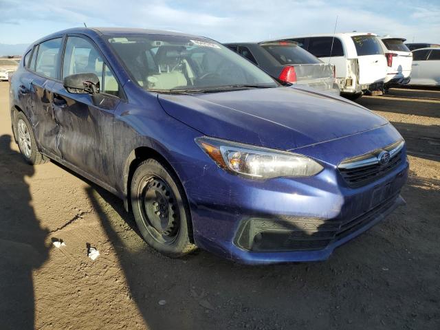 4S3GTAB69N3717368 - 2022 SUBARU IMPREZA BLUE photo 4