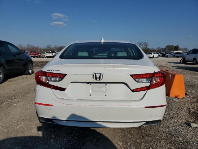 1HGCV1F15JA156651 - 2018 HONDA ACCORD LX WHITE photo 6