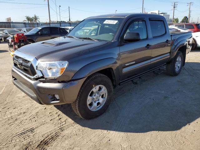 5TFJX4GNXFX037419 - 2015 TOYOTA TACOMA DOUBLE CAB PRERUNNER GRAY photo 1