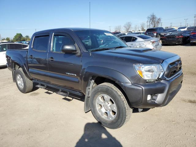 5TFJX4GNXFX037419 - 2015 TOYOTA TACOMA DOUBLE CAB PRERUNNER GRAY photo 4