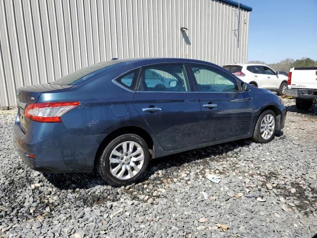 3N1AB7AP4FY241791 - 2015 NISSAN SENTRA S BLUE photo 3