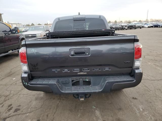 3TMCZ5AN0MM428695 - 2021 TOYOTA TACOMA DOUBLE CAB GRAY photo 6