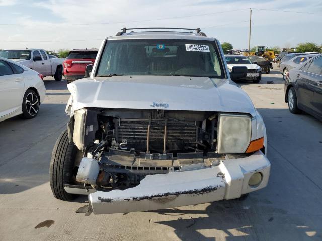 1J8HG48P97C671224 - 2007 JEEP COMMANDER SILVER photo 5