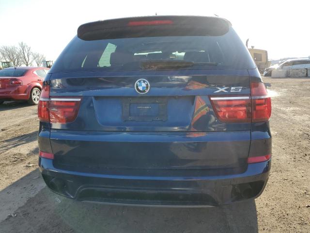 5UXZV4C56BL405724 - 2011 BMW X5 XDRIVE35I BLUE photo 6