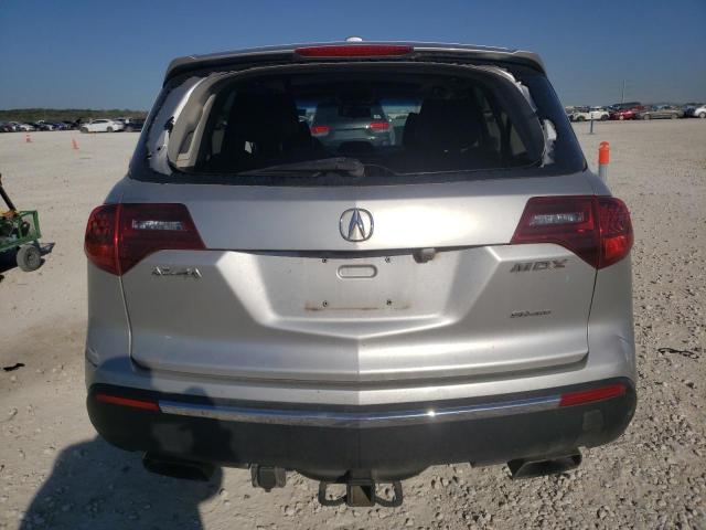 2HNYD2H62CH545509 - 2012 ACURA MDX ADVANCE SILVER photo 6